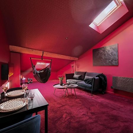 Suite Privative Rouge Baiser - Spa & Jacuzzi - Love Room A Saint Etienne 外观 照片